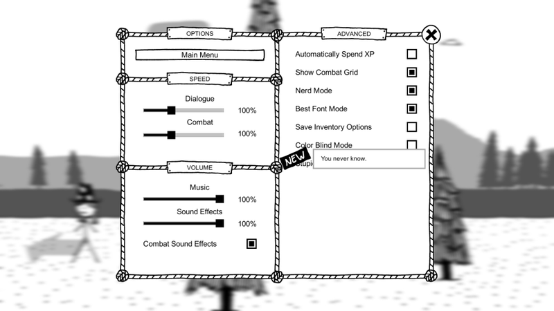 Illustration for article titled West Of Loathing Is A Very Funny Cowboy Game